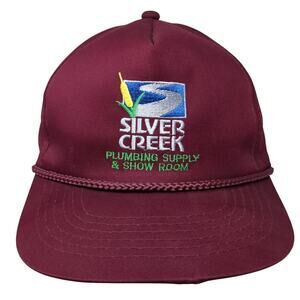 Silver Creek Plumbing Supply & Show Room 5 Panel Cap Red OS Adjustable Young An